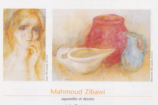 Mahmoud Zibawi - Aquarelles et dessins