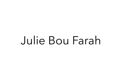 Available Works by Julie Bou Farah