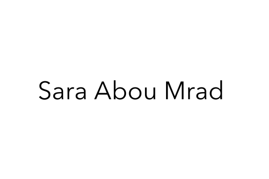 Available Works by Sara Abou Mrad