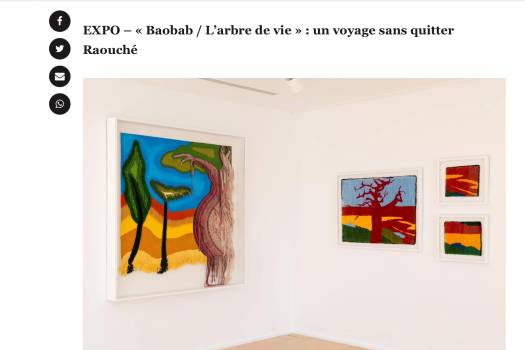 EXPO – « Baobab / L’arbre de vie » : un voyage sans quitter Raouché